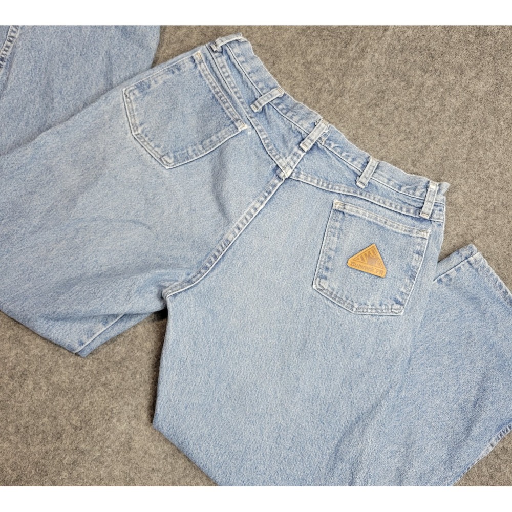 Bulwark Jeans Mens 34x30 Blue Denim FR Grunge Straight Leg Americana Streetwear